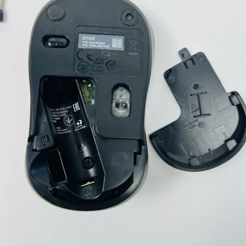 Logitech Logi Wireless Mouse M185 w/ Dongle Black